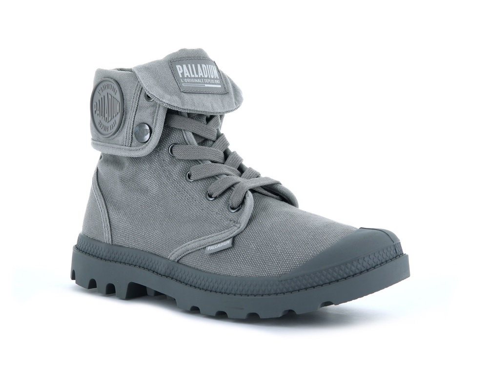 Botas Palladium BAGGY Mujer Titanium | Chile-69478