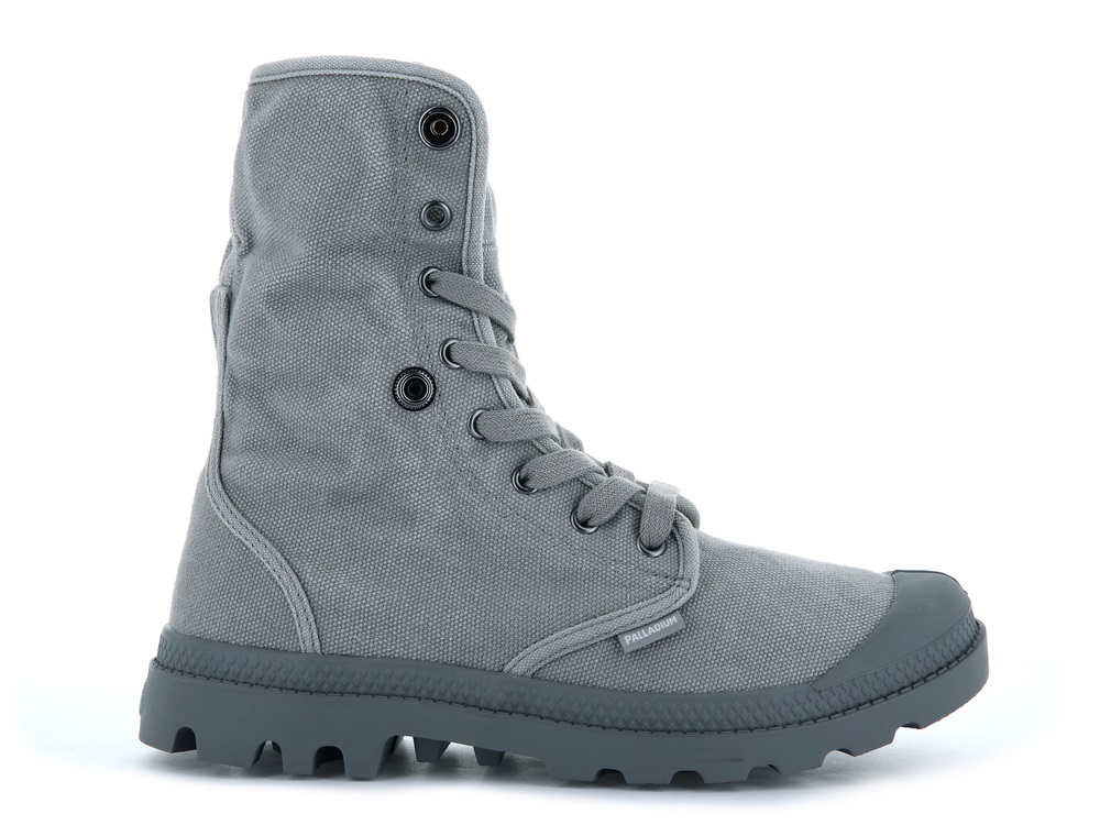 Botas Palladium BAGGY Mujer Titanium | Chile-69478