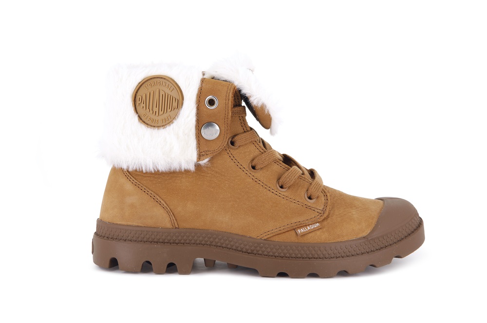 Botas Palladium BAGGY NUBUCK WL Mujer Apple Cinamon | Chile-41256