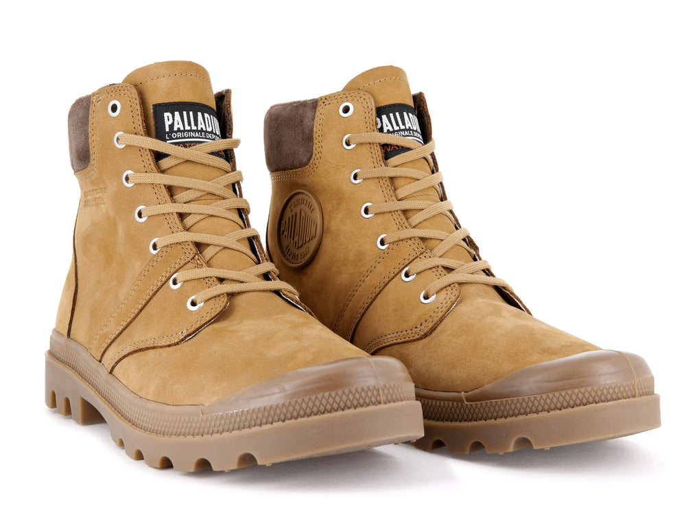 Botas Palladium PALLABROUSSE CUFF WATERPROOF + Hombre Apple Cinnamon | Chile-45798