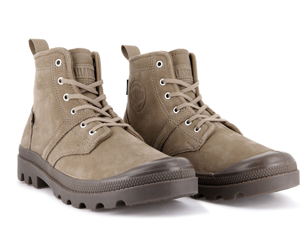 Botas Palladium PALLABROUSSE HI WATERPROOF Mujer Marrones | Chile-16705