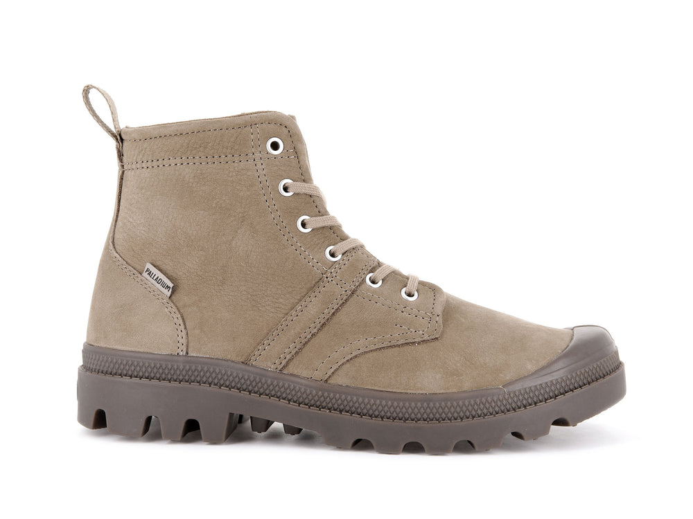 Botas Palladium PALLABROUSSE HI WATERPROOF Mujer Marrones | Chile-16705