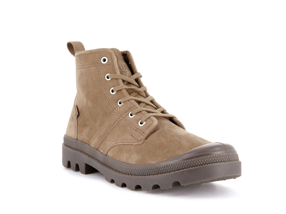 Botas Palladium PALLABROUSSE HI WATERPROOF Hombre Mahogany | Chile-26793