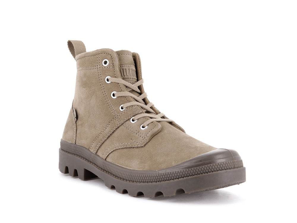 Botas Palladium PALLABROUSSE HI WATERPROOF Hombre Marrones | Chile-39426