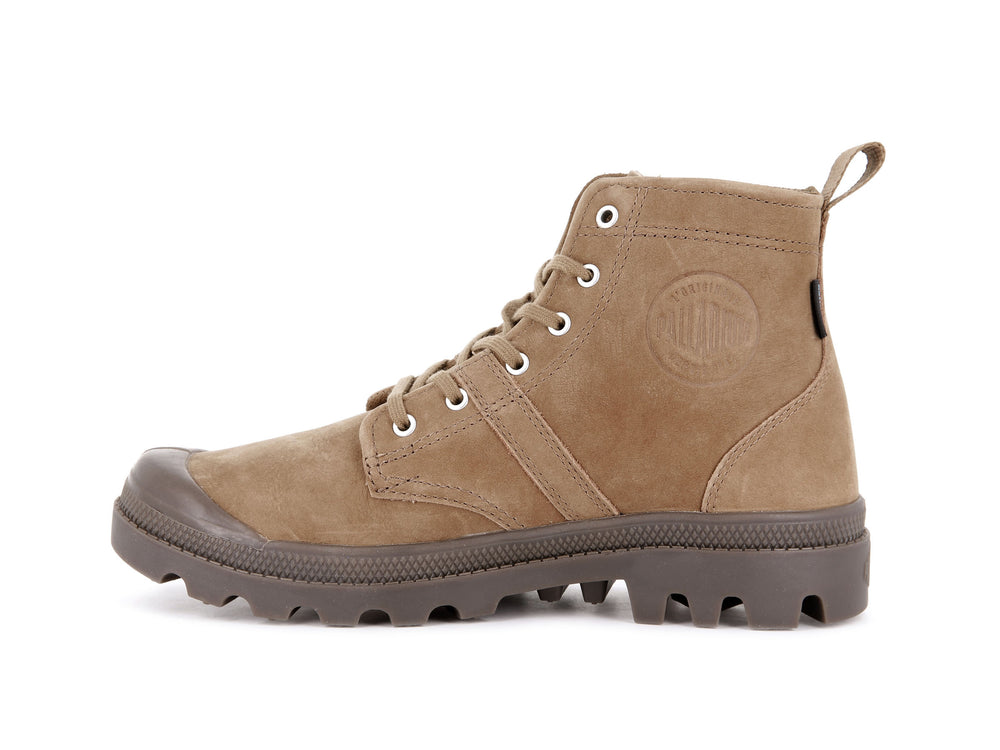 Botas Palladium PALLABROUSSE HI WATERPROOF Mujer Mahogany | Chile-92145