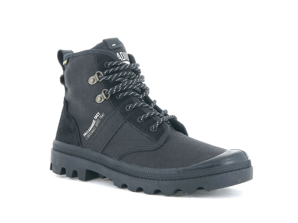 Botas Palladium PALLABROUSSE TACTICAL Mujer Negras | Chile-42507