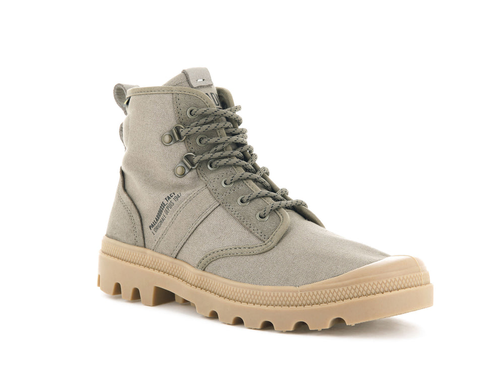 Botas Palladium PALLABROUSSE TACTICAL Mujer Verde | Chile-75280