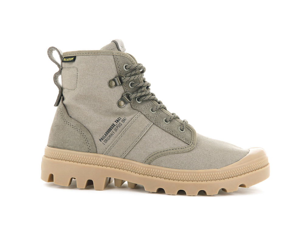 Botas Palladium PALLABROUSSE TACTICAL Mujer Verde | Chile-75280