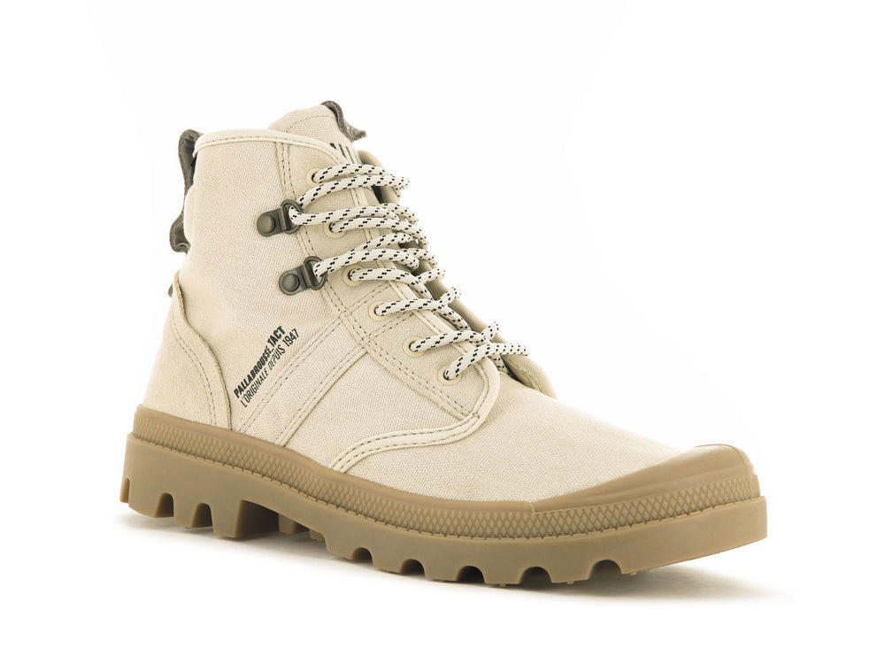 Botas Palladium PALLABROUSSE TACTICAL Mujer Sahara | Chile-91685