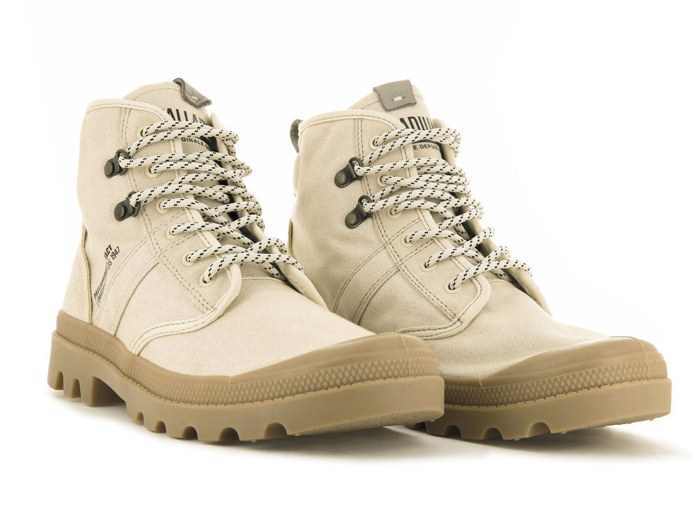 Botas Palladium PALLABROUSSE TACTICAL Mujer Sahara | Chile-91685