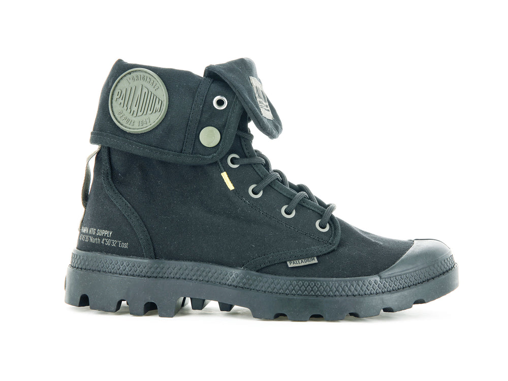 Botas Palladium PAMPA BAGGY SUPPLY Mujer Negras | Chile-23197