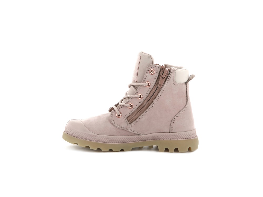 Botas Palladium PAMPA HI CUFF WATERPROOF Niños Rosas | Chile-59014