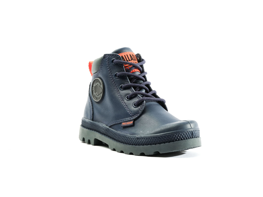 Botas Palladium PAMPA HI CUFF WP OZ L Niños Indigo | Chile-19872