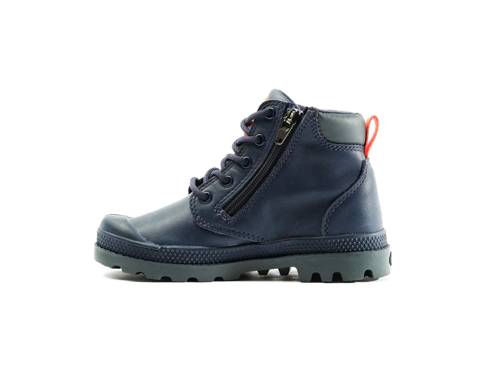 Botas Palladium PAMPA HI CUFF WP OZ L Niños Indigo | Chile-19872