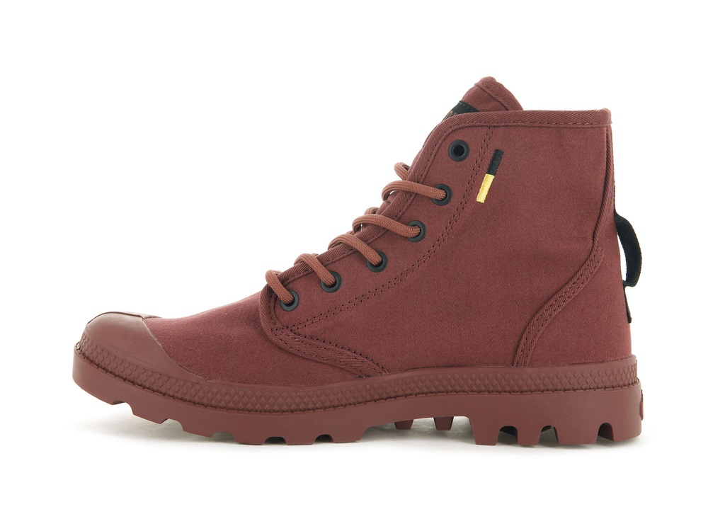 Botas Palladium PAMPA HI HTG SUPPLY Hombre Rojas | Chile-65097