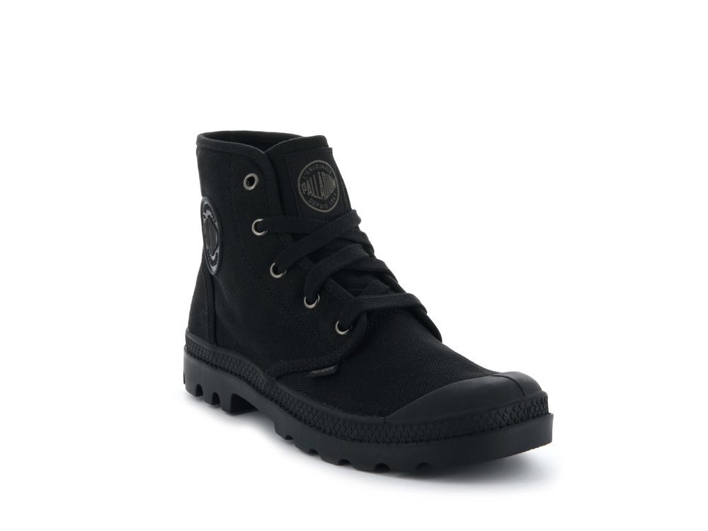 Botas Palladium PAMPA HI Mujer Negras | Chile-83124