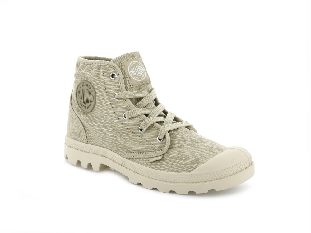 Botas Palladium PAMPA HI Mujer Sahara / Ecru | Chile-80426