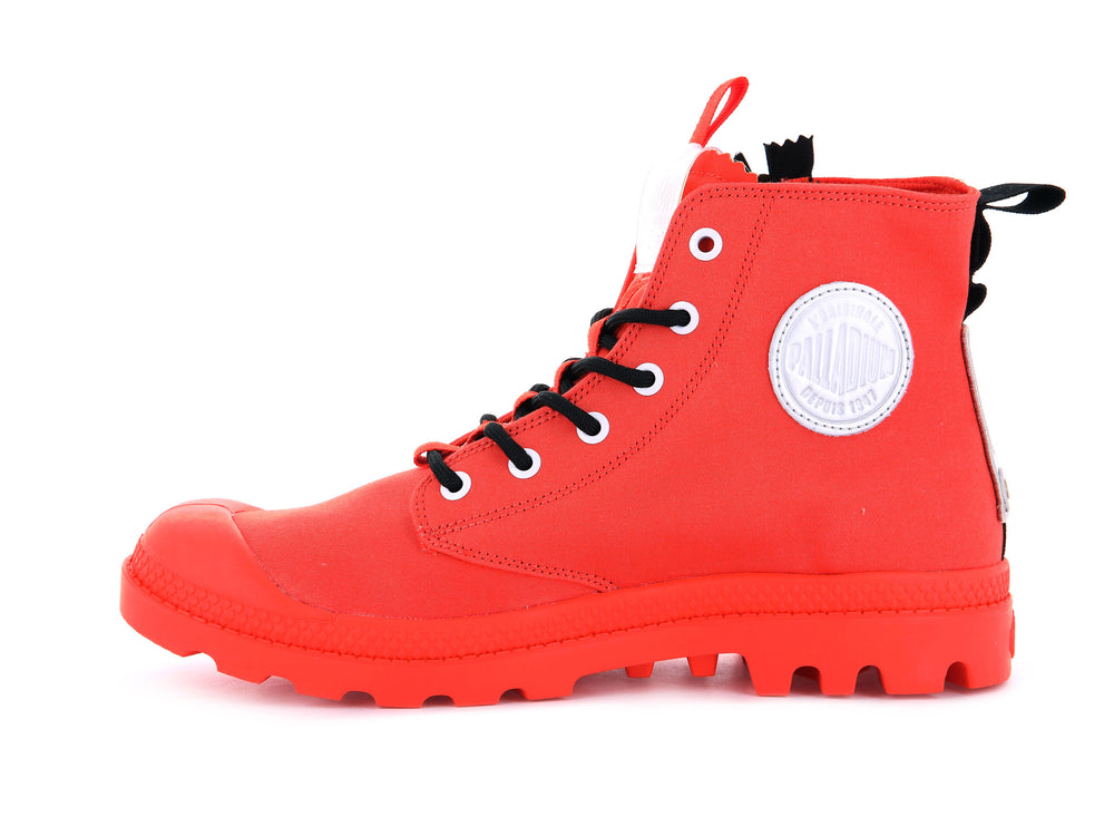 Botas Palladium PAMPA HI TICKET TO EARTH Mujer Flame | Chile-56973