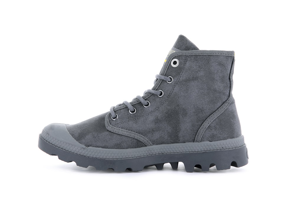 Botas Palladium PAMPA HI WAX Mujer Metal | Chile-54283