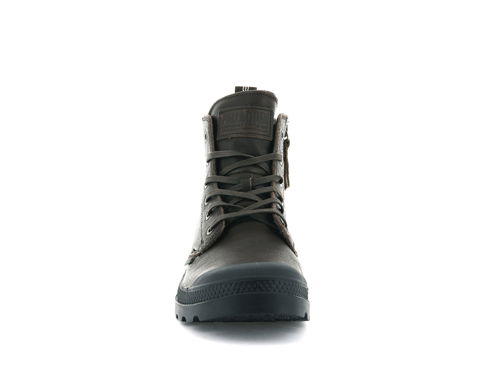 Botas Palladium PAMPA HI ZIP LTH ESS Hombre Bison | Chile-05264