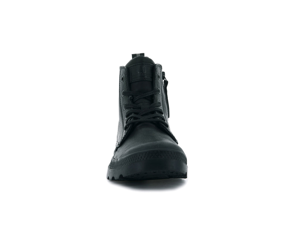 Botas Palladium PAMPA HI ZIP LTH ESS Hombre Negras | Chile-75064