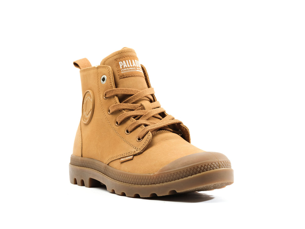 Botas Palladium PAMPA HI ZIP NBK Hombre Apple Cinnamon | Chile-79382