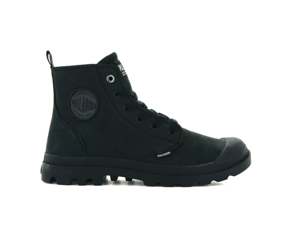 Botas Palladium PAMPA HI ZIP NBK Hombre Negras | Chile-84021