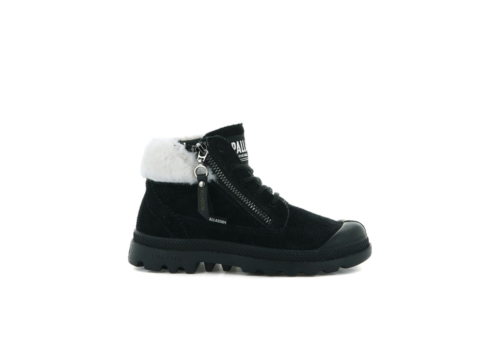 Botas Palladium PAMPA LITE MOSCOW Niños Negras | Chile-27016