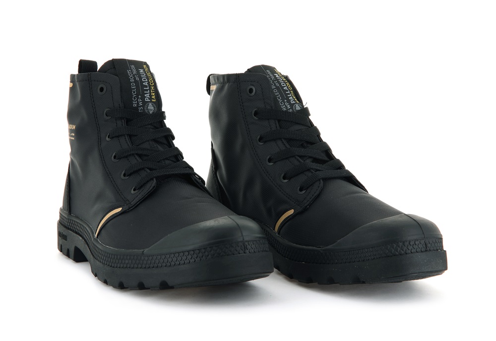 Botas Palladium PAMPA LITE+ RECYCLE WP+ Hombre Negras | Chile-21346