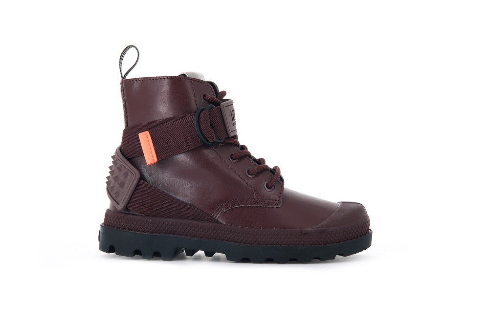 Botas Palladium PAMPA ROCK RANGER Niños Chocolate | Chile-02956