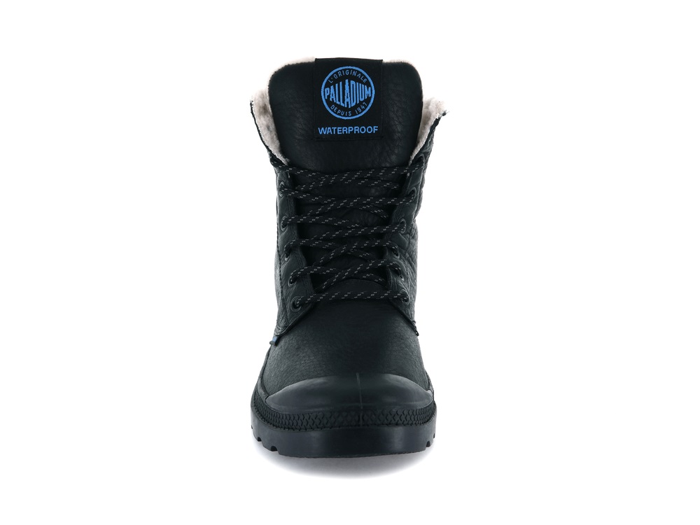 Botas Palladium PAMPA SPORT CUFF WPS Hombre Negras | Chile-30714