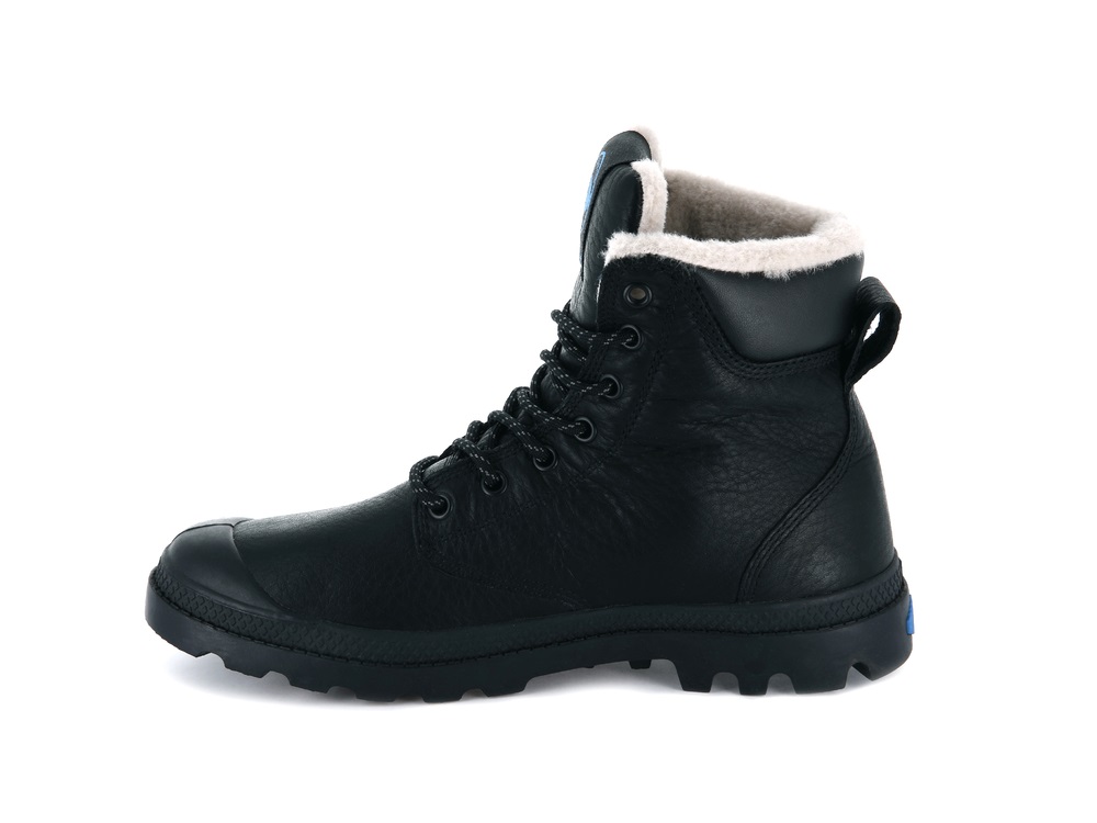 Botas Palladium PAMPA SPORT CUFF WPS Hombre Negras | Chile-30714