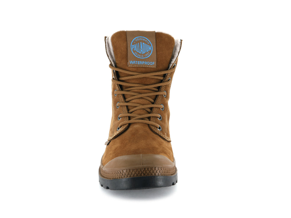 Botas Palladium PAMPA SPORT CUFF WPS Mujer Chocolate | Chile-25397