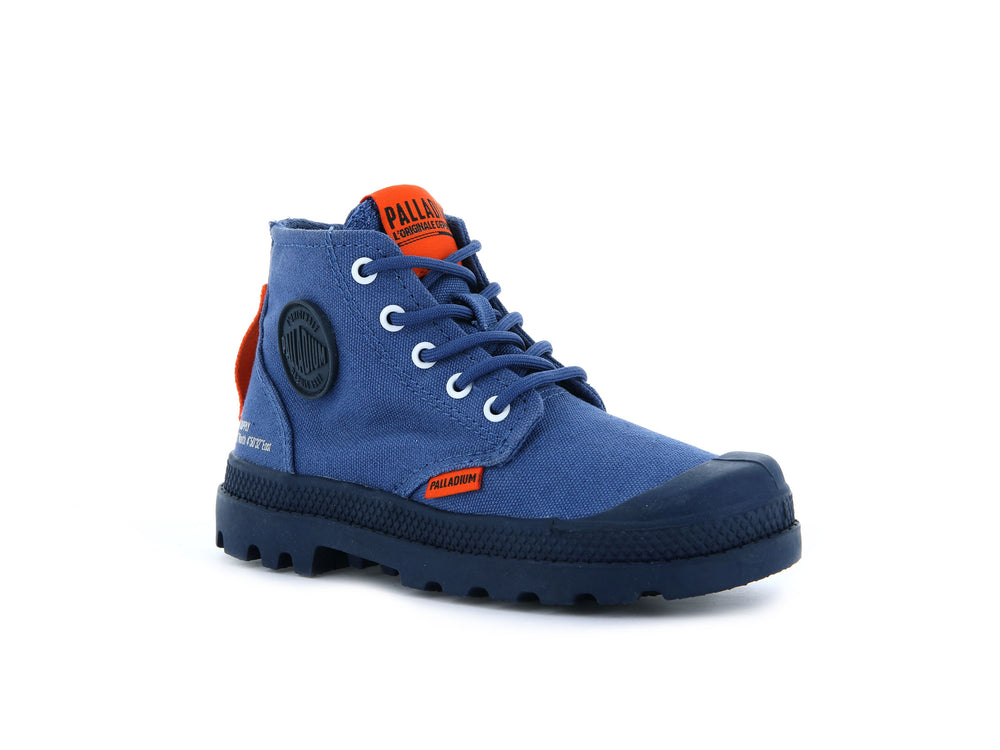 Botas Palladium PAMPA SUPPLY Niños Azul Marino | Chile-40987