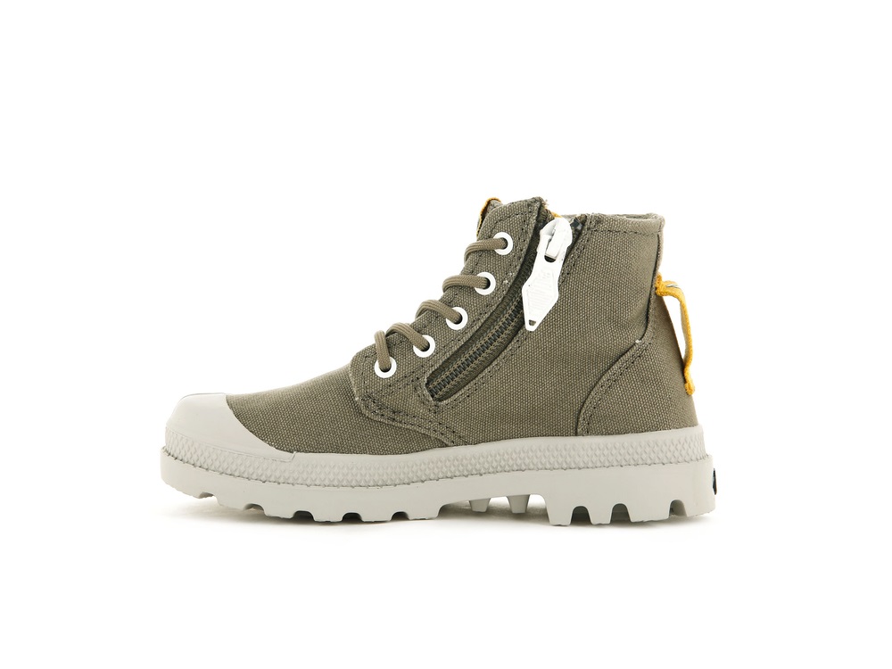 Botas Palladium PAMPA SUPPLY Niños Verde | Chile-30671