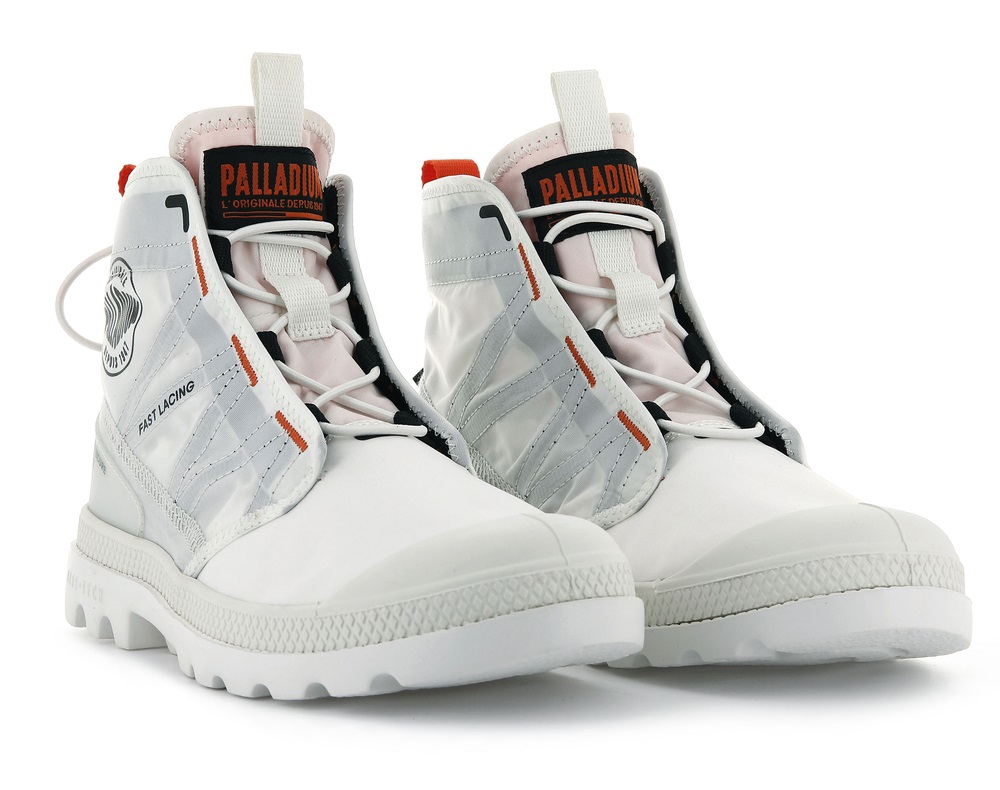 Botas Palladium PAMPA TRAVEL LITE Hombre Blancas | Chile-94763