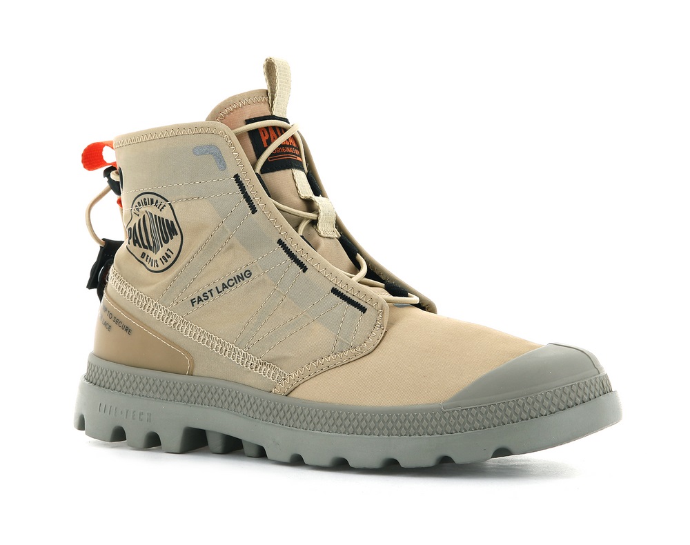 Botas Palladium PAMPA TRAVEL LITE Mujer Desert | Chile-28563