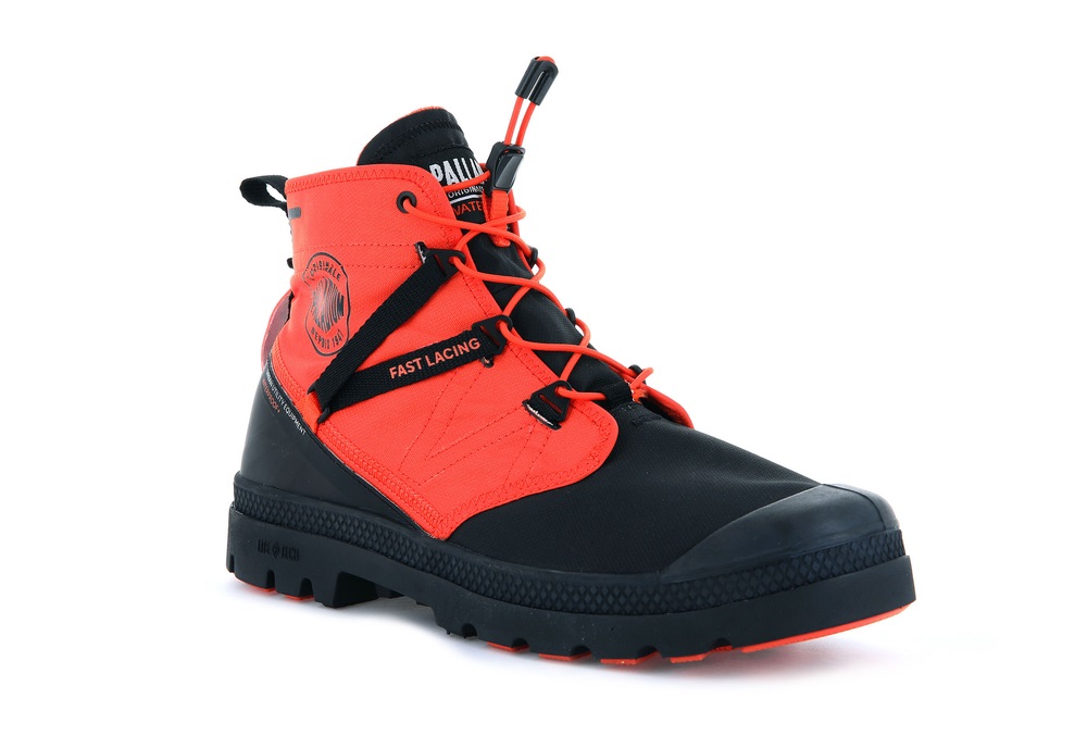 Botas Palladium PAMPA TRAVEL LITE+ WATERPROOF Hombre Firecracker | Chile-47802