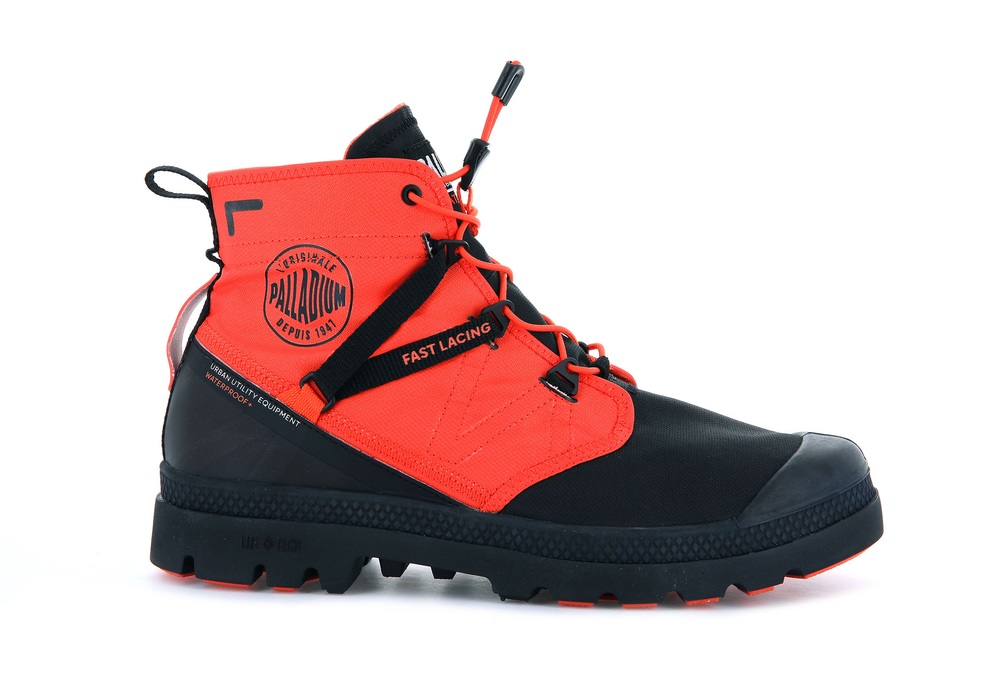 Botas Palladium PAMPA TRAVEL LITE+ WATERPROOF Hombre Firecracker | Chile-47802