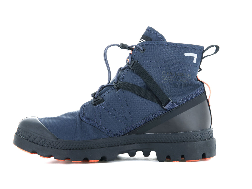 Botas Palladium PAMPA TRAVEL LITE+ WATERPROOF Mujer Indigo | Chile-71634