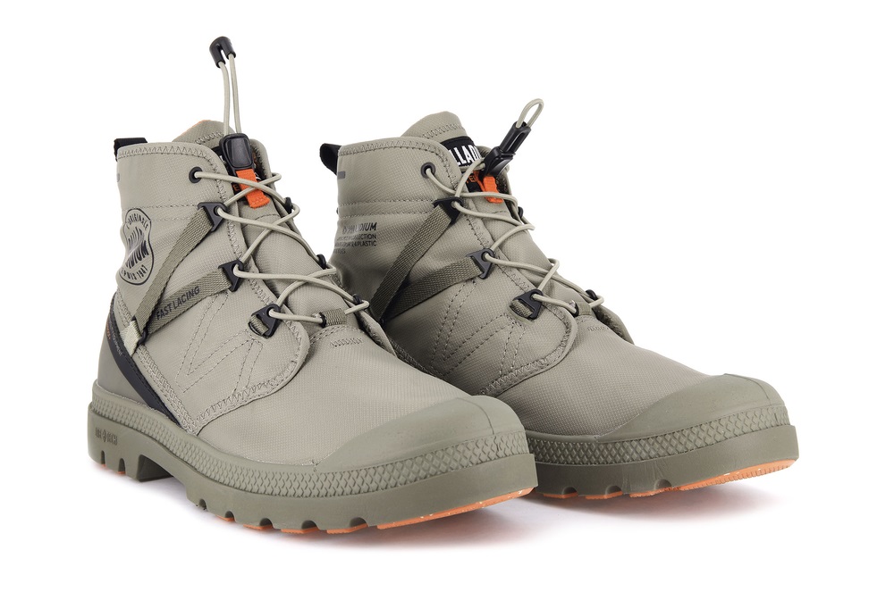 Botas Palladium PAMPA TRAVEL LITE+ WATERPROOF Hombre Dune | Chile-94017