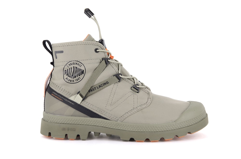 Botas Palladium PAMPA TRAVEL LITE+ WATERPROOF Hombre Dune | Chile-94017