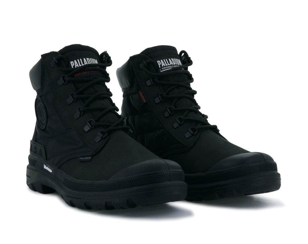 Botas Palladium PAMPA X TECH Hombre Negras | Chile-32496