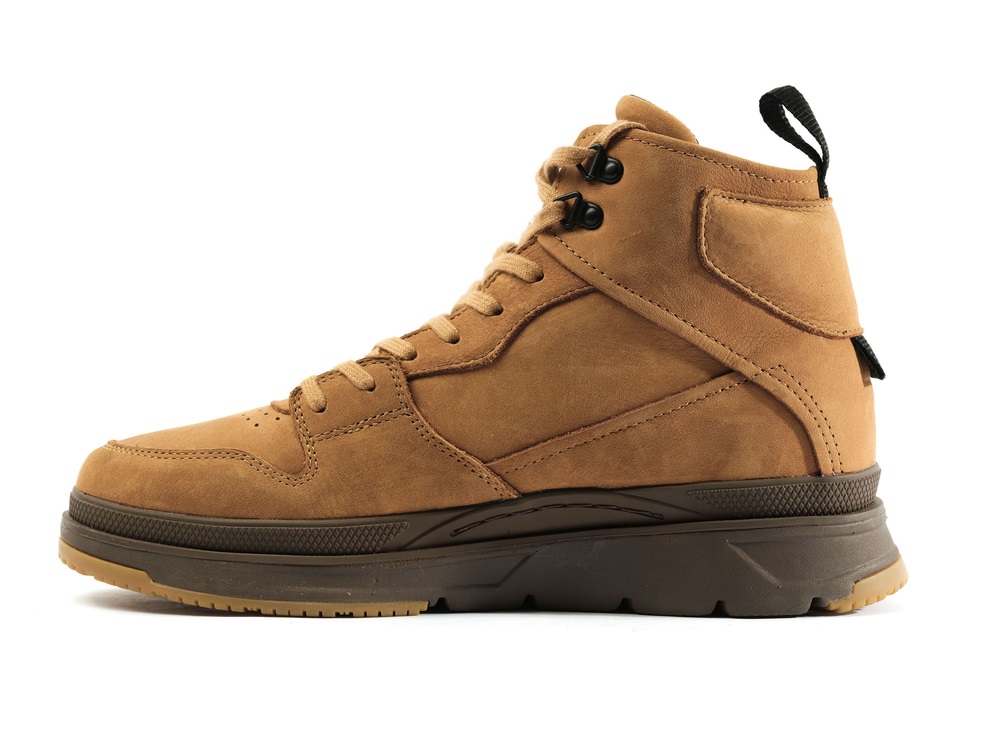 Botas de Invierno Palladium PALLASIDER HI NUBUCK Hombre Apple Cinnamon | Chile-71609