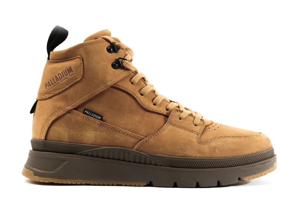 Botas de Invierno Palladium PALLASIDER HI NUBUCK Hombre Apple Cinnamon | Chile-71609