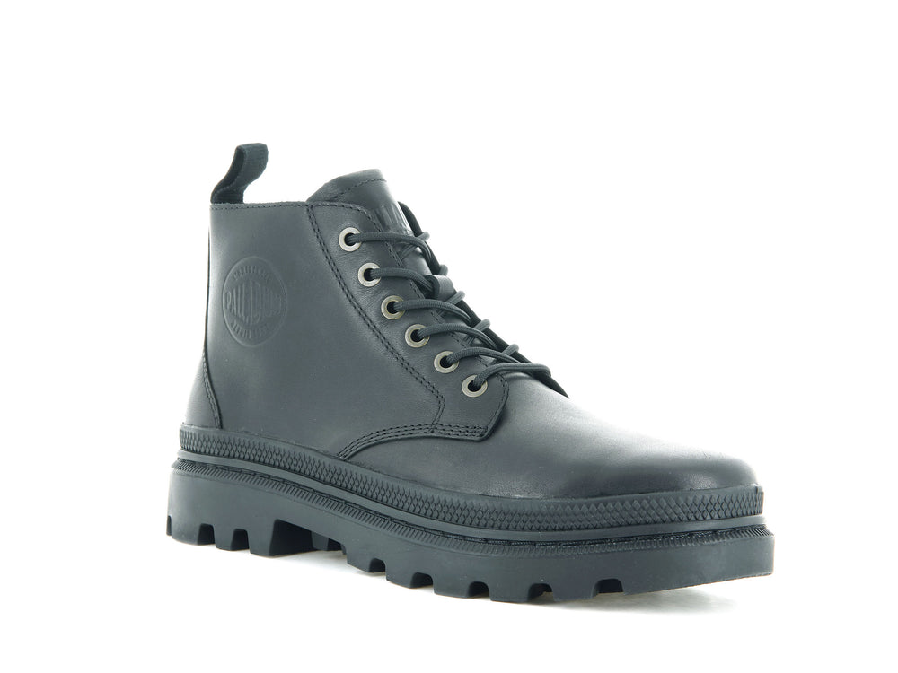 Botas de Invierno Palladium PALLATROOPER HI RLX Hombre Negras | Chile-07962