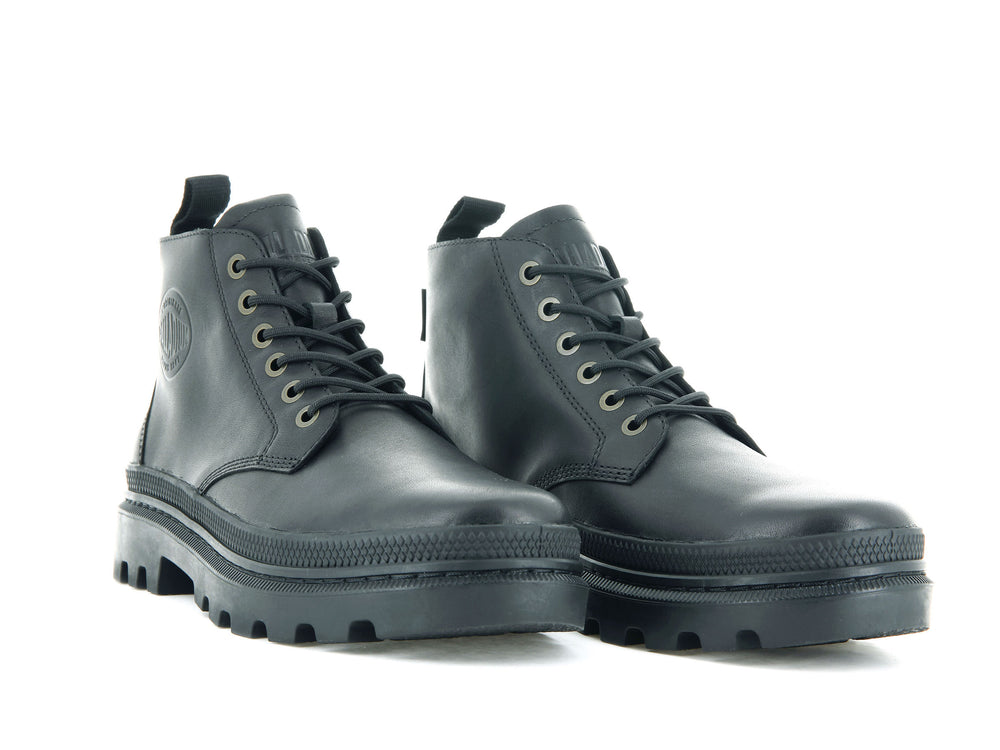 Botas de Invierno Palladium PALLATROOPER HI RLX Hombre Negras | Chile-07962