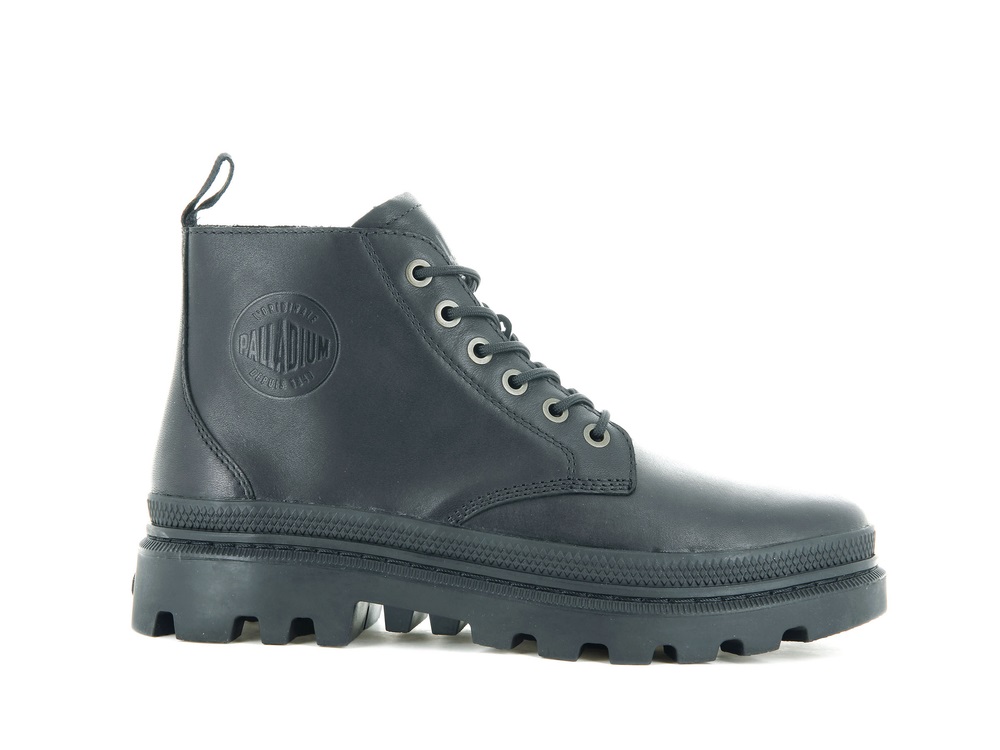 Botas de Invierno Palladium PALLATROOPER HI RLX Hombre Negras | Chile-07962