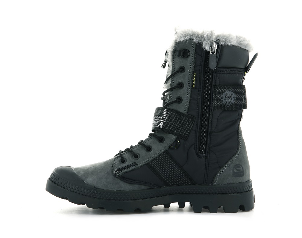 Botas de Invierno Palladium PAMPA EUROPA TACTICAL Hombre Negras | Chile-57023