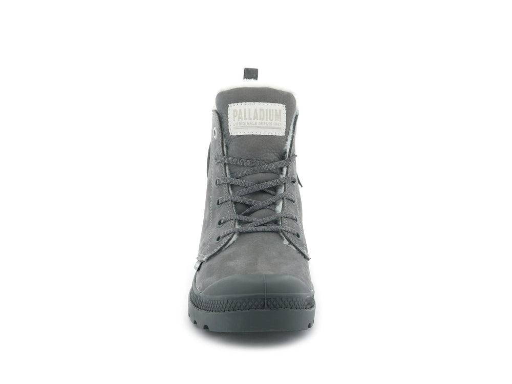 Botas de Invierno Palladium PAMPA HI ZIP WL Mujer Gris | Chile-78913